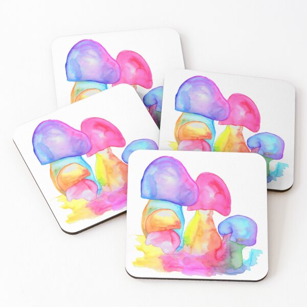Item preview, Hongos Acuarela (Bolettes Arcoíris) designed and sold by RoxyTocin.