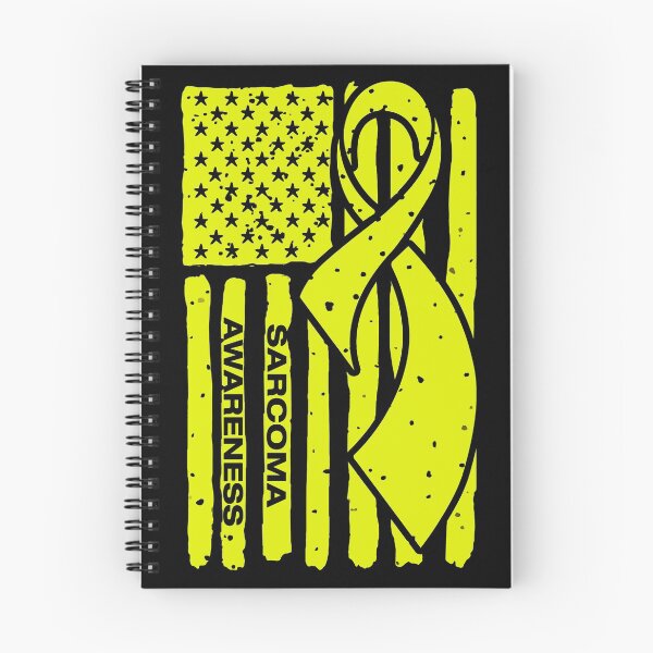 Item preview, Sarcoma Awareness Ribbon American Flag designed and sold by Tadmab.