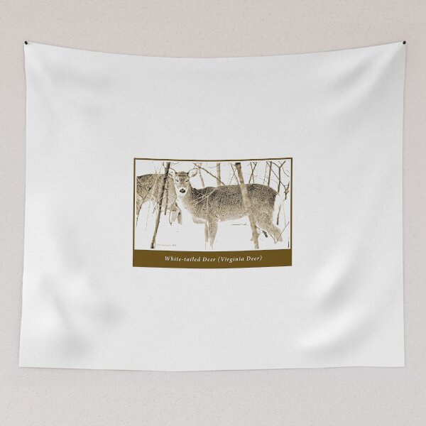 Item preview, Virginia Deer in Winter designed and sold by AMacGPhilly.