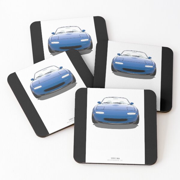 Item preview, 1991 NA Mariner Blue Miata Poster designed and sold by Christopher E Smith.