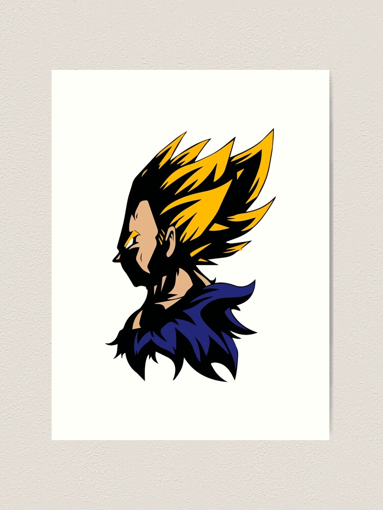 Vegeta Ssj2 Metal Print by IlanArt