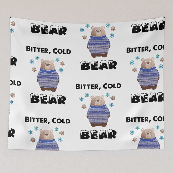 Item preview, Bitter Cold Bear, Bearly Winter designed and sold by SportyDogShop.