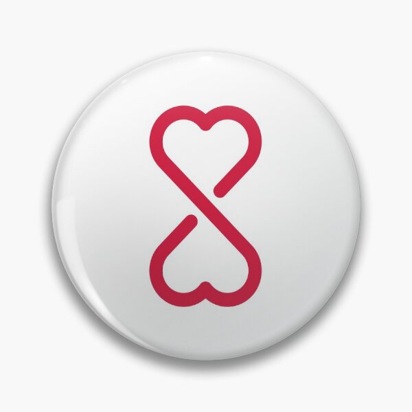 Item preview, I Love You For Infinity – Vertical designed and sold by GeekHeadDesigns.