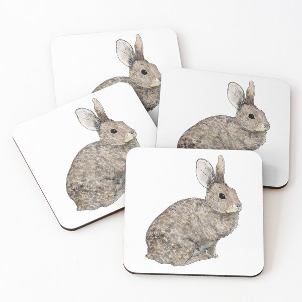 Item preview, California Brush Rabbit designed and sold by Dayanna Knight.