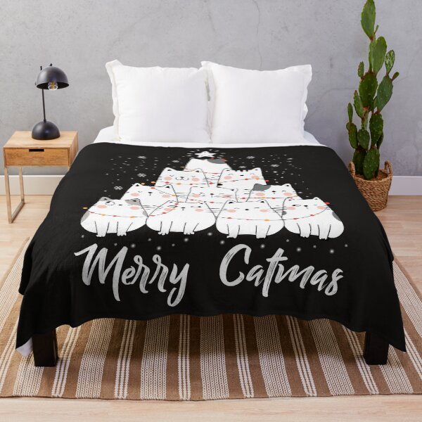 Item preview, Merry Catmas UGLY CHRISTMAS SWEATER, FUNNY CHRISTMAS SWEATER  TSHIRT. designed and sold by Luckydoe1.