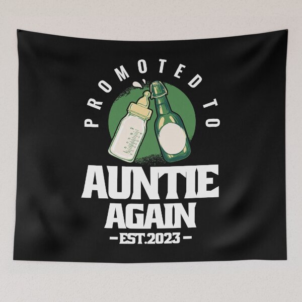 Item preview, Promoted To Auntie Again Pregnancy Accouncement  designed and sold by Eddie SH.