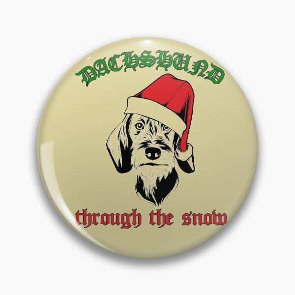 Item preview, Dachshund Through The Snow designed and sold by HappySchnapper.