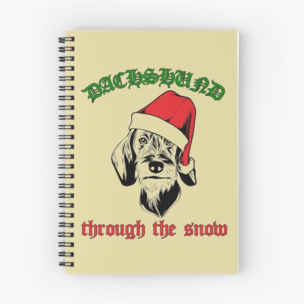 Item preview, Dachshund Through The Snow designed and sold by HappySchnapper.