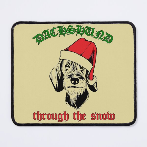 Item preview, Dachshund Through The Snow designed and sold by HappySchnapper.