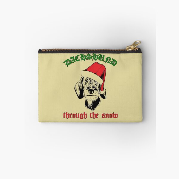 Item preview, Dachshund Through The Snow designed and sold by HappySchnapper.