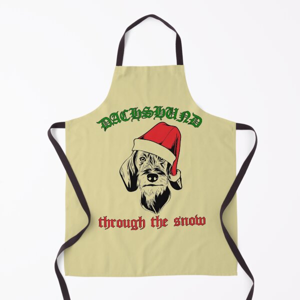 Item preview, Dachshund Through The Snow designed and sold by HappySchnapper.