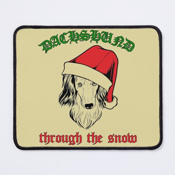 Item preview, Dachshund Through The Snow designed and sold by HappySchnapper.