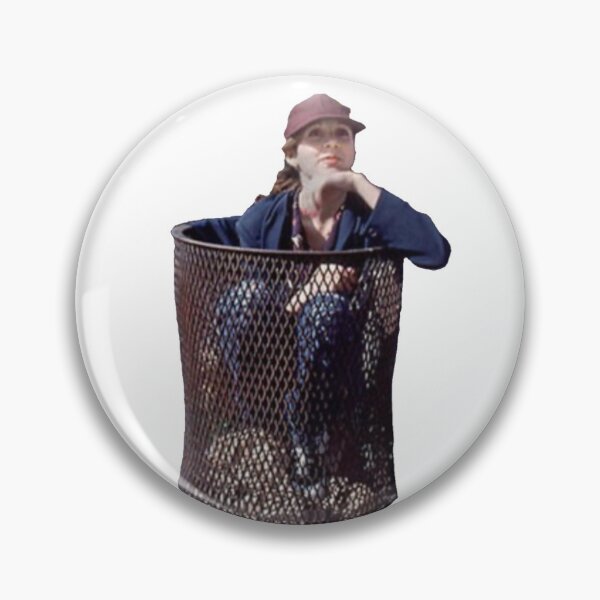 Item preview, carrie in a trash can designed and sold by Phoeberry.