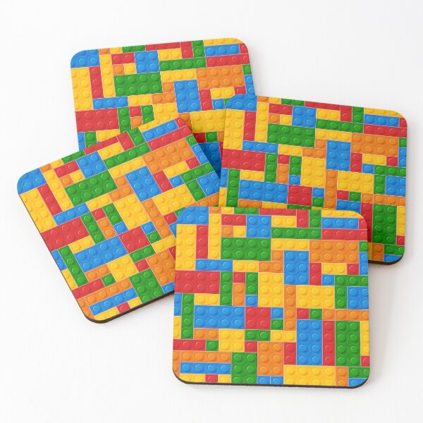 Item preview, Plastic Brick Pattern designed and sold by WilliamsonMedia.