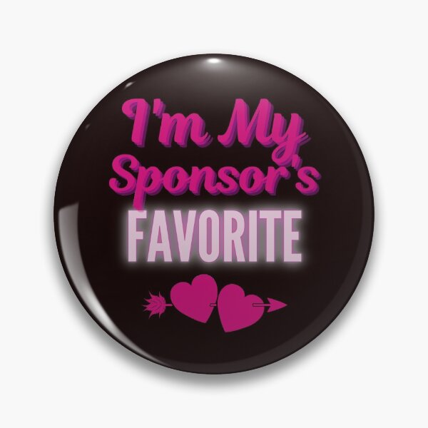Item preview, I'm My Sponsor's Favorite - Addiction Recovery, Sobriety, 12 Steps, Alcoholics Anonymous designed and sold by SoberJen.