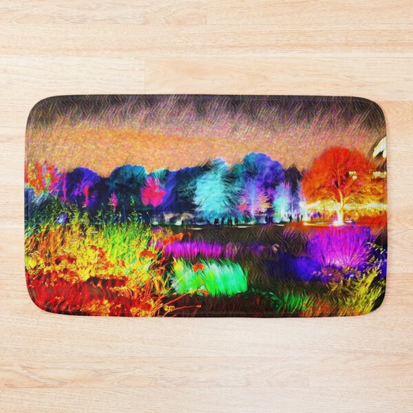 Item preview, Night Garden Abstract Art designed and sold by NatureGo.