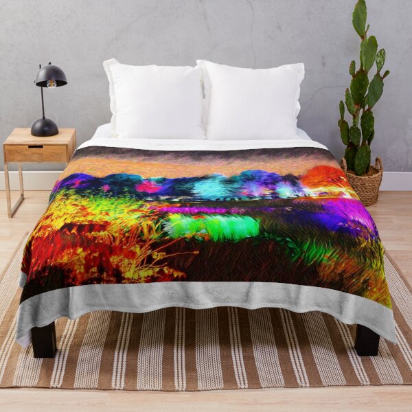 Item preview, Night Garden Abstract Art designed and sold by NatureGo.