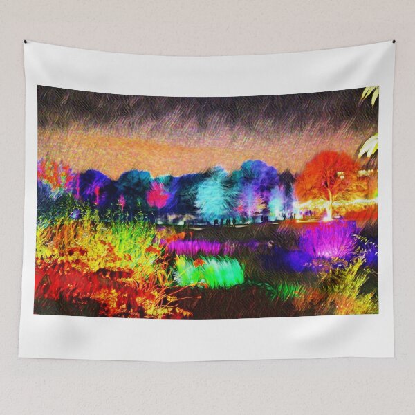 Item preview, Night Garden Abstract Art designed and sold by NatureGo.