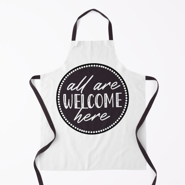 Item preview, All Are Welcome Here Inclusive Safe Space Quote to Fight Hate, Racism, Bigotry, Xenophobia designed and sold by ichewsyou.