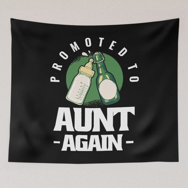 Item preview, Promoted To Aunt Again Pregnancy Accouncement  designed and sold by Eddie SH.