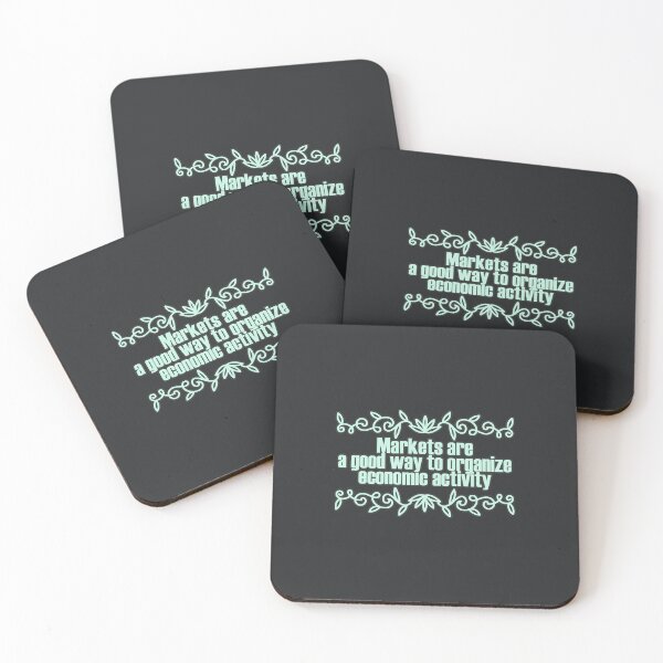 Item preview, Markets Are A Good Way To Organize Economic Activity - Light Blue designed and sold by Chubuter.
