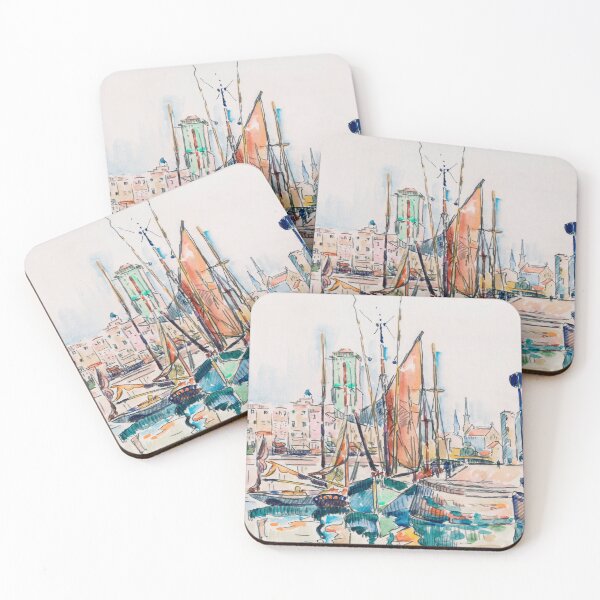 Item preview, La Rochelle (1911) painting in high resolution by Paul Signac designed and sold by Designedbysm.