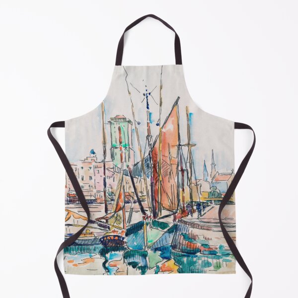 Item preview, La Rochelle (1911) painting in high resolution by Paul Signac designed and sold by Designedbysm.