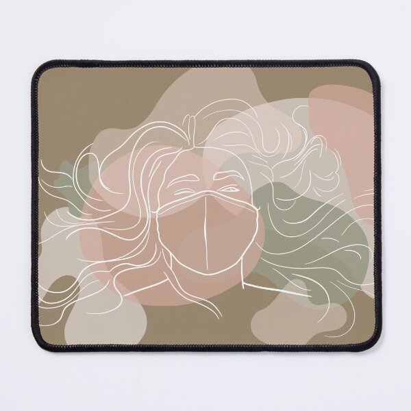 Item preview, minimalist outline (pink/green) designed and sold by valeriedumdum.