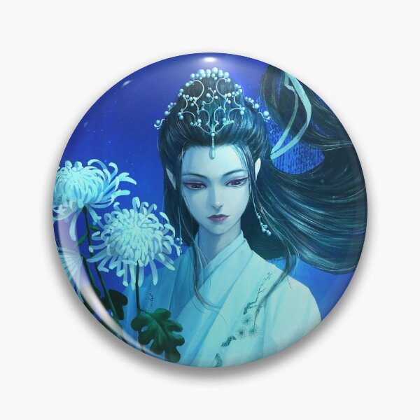 Item preview, White Chrysanthemum designed and sold by xiaofanchuanart.