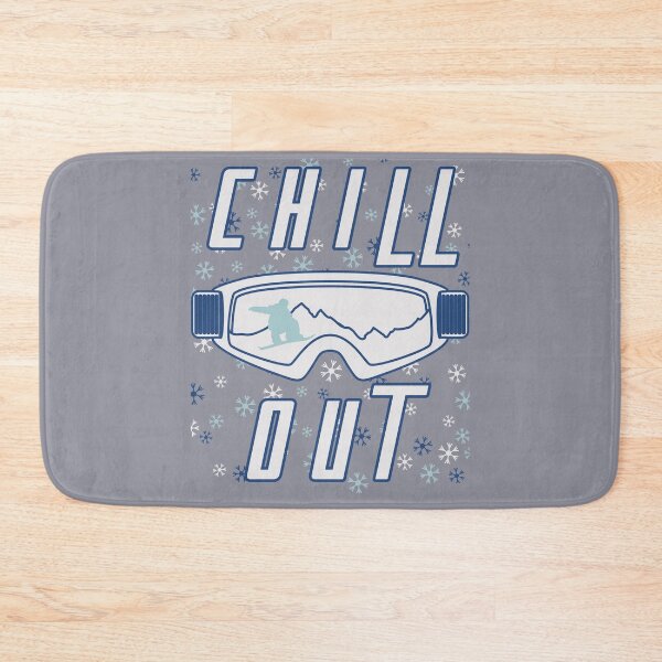 Item preview, Funny Retro Snowboarding, Chill Out Ski Goggles Design designed and sold by Constant Readers.