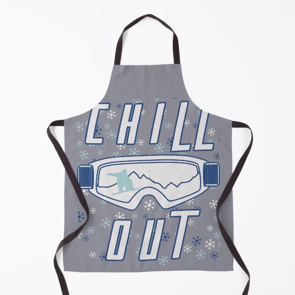Item preview, Funny Retro Snowboarding, Chill Out Ski Goggles Design designed and sold by Constant Readers.