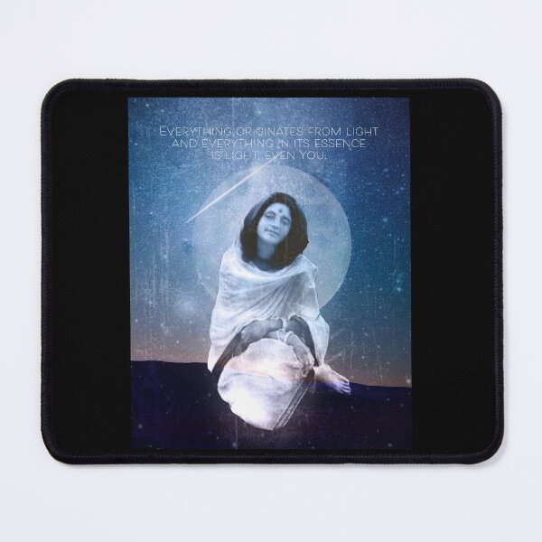 Item preview, Saint Anandamayi Ma Portrait with Quote designed and sold by TheMurphyGirl.