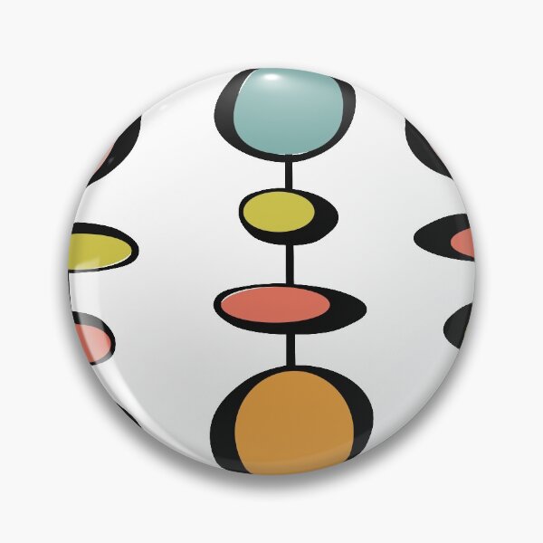 Item preview, Fifties Styled Bubbles using Mid Mod Color Palette designed and sold by LisWilliams.