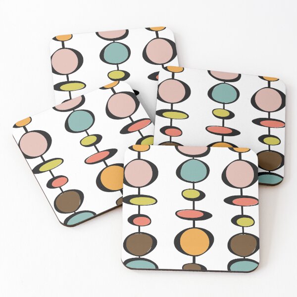 Item preview, Fifties Styled Bubbles using Mid Mod Color Palette designed and sold by LisWilliams.