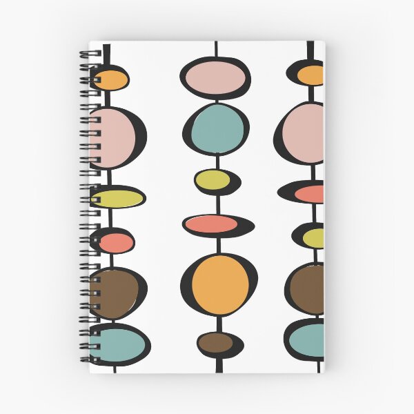Item preview, Fifties Styled Bubbles using Mid Mod Color Palette designed and sold by LisWilliams.