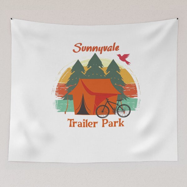 Item preview,  Funny design Trailer Park Sunnyvale Lovers design designed and sold by adlook.