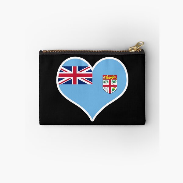 Item preview, Fiji Flag Heart designed and sold by PKHalford.