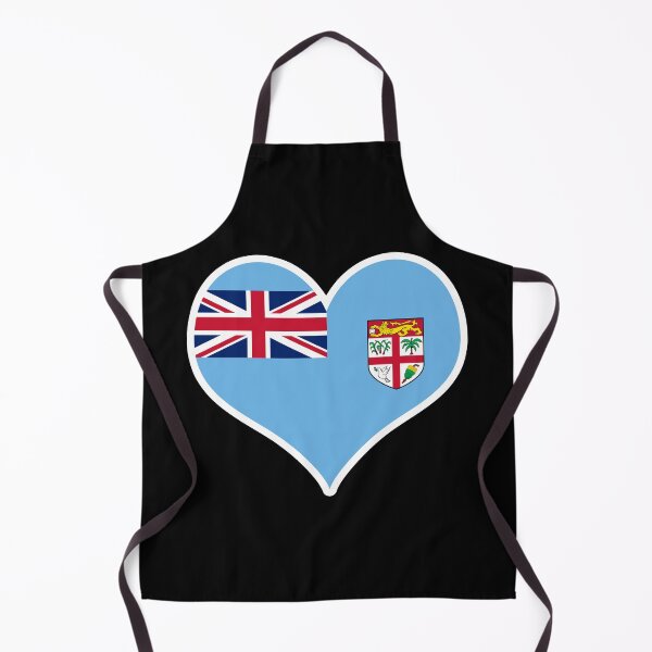 Item preview, Fiji Flag Heart designed and sold by PKHalford.