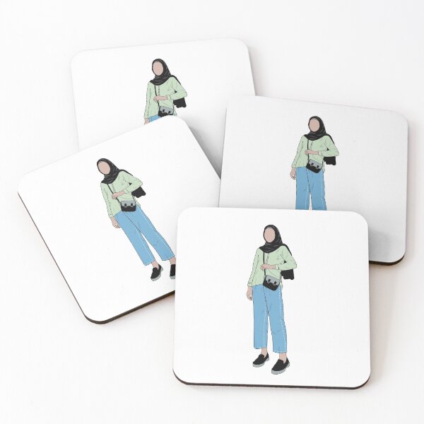 Item preview, Casual Hijab with Blue Jeans designed and sold by suwarnaadi.