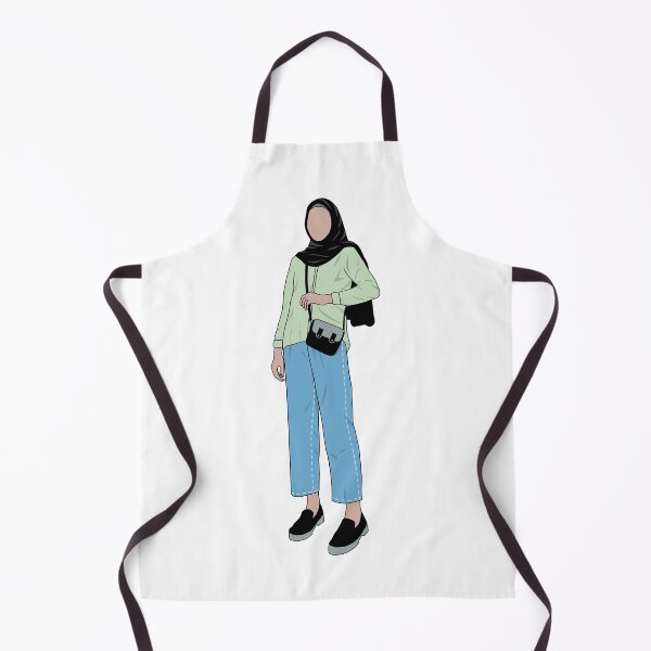 Item preview, Casual Hijab with Blue Jeans designed and sold by suwarnaadi.