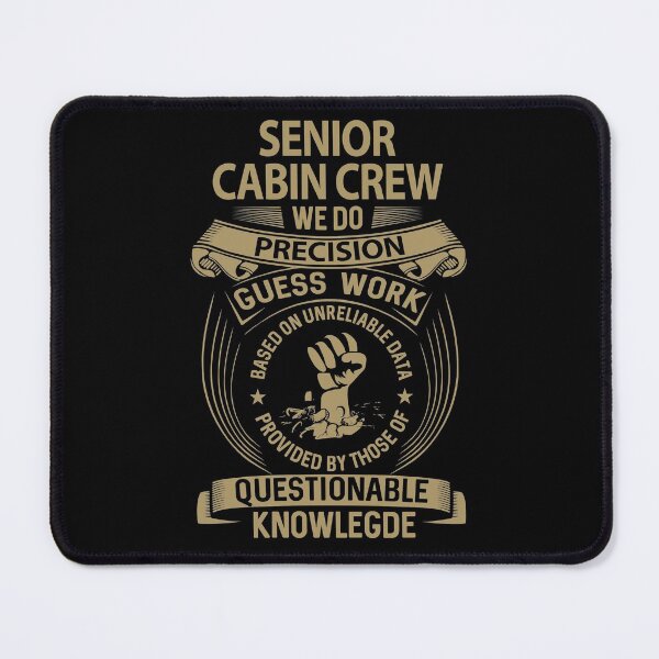 Item preview, Senior Cabin Crew T Shirt - We Do Precision Job Gift Item Tee designed and sold by natalinedk.