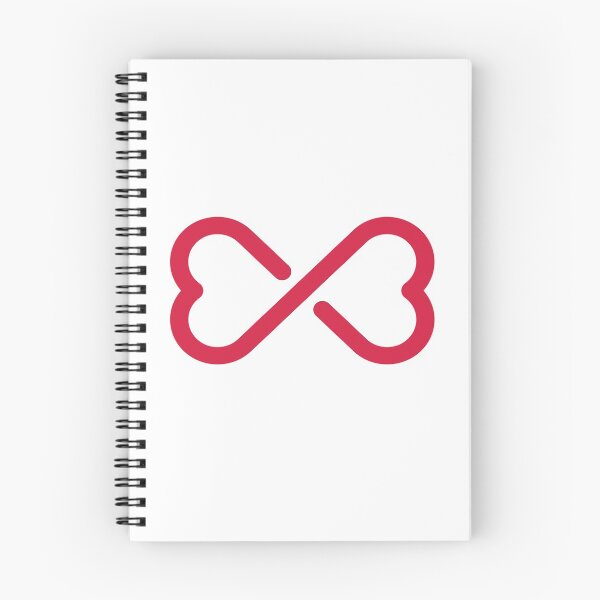 Item preview, I Love You For Infinity – Horizontal designed and sold by GeekHeadDesigns.