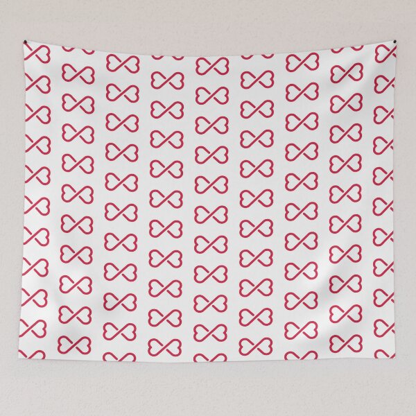 Item preview, I Love You For Infinity – Horizontal designed and sold by GeekHeadDesigns.