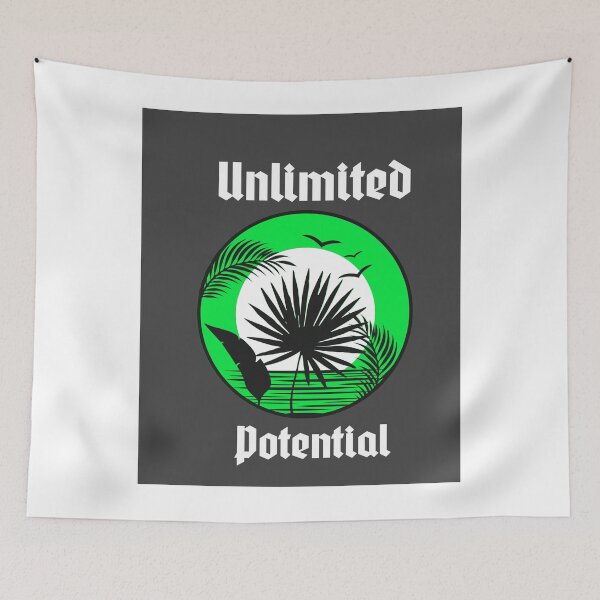 Item preview, Unlimited Potential t-shirt design designed and sold by Siahtasi55.