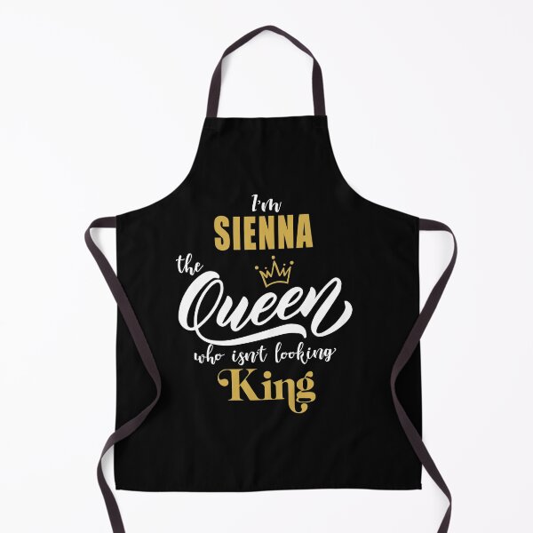 Item preview, name SIENNA "I'm the SIENNA Queen who isn't looking King, Funny Birthday Gift Idea designed and sold by cheslie-style.