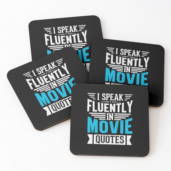 Item preview, I speak fluently in movie quotes designed and sold by PacePoint.
