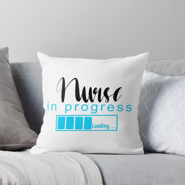 Item preview, Nurse in progress, loading blue designed and sold by valeriedana.