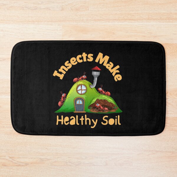 Item preview, Insects Make Healthy Soil Colorful Design designed and sold by EarthArtDesigns.
