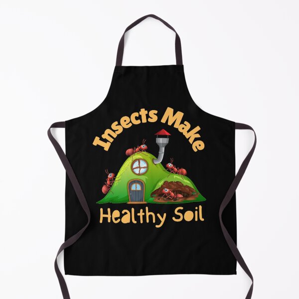 Item preview, Insects Make Healthy Soil Colorful Design designed and sold by EarthArtDesigns.