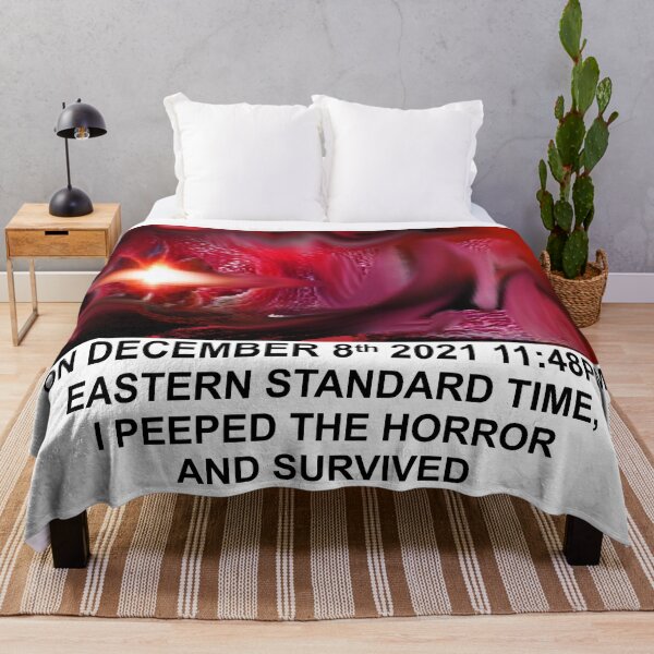 Item preview, jerma985 I PEEPED THE HORROR AND SURVIVED designed and sold by BigSales4U.